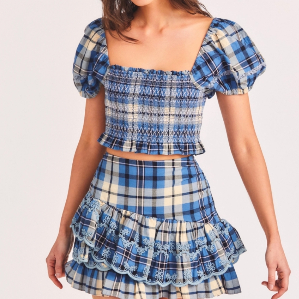 Loveshackfancy Denim Ties Set - image 1